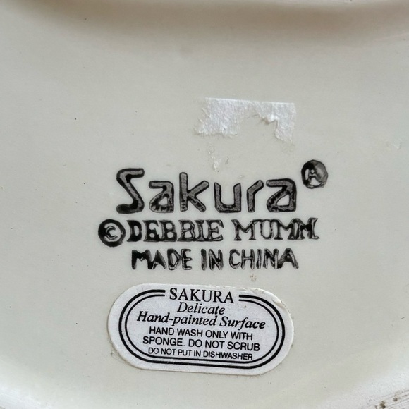 Sakura Debbie Mumm Short & Stout Santa Claus Christmas Hand Painted Teapot - Picture 10 of 11